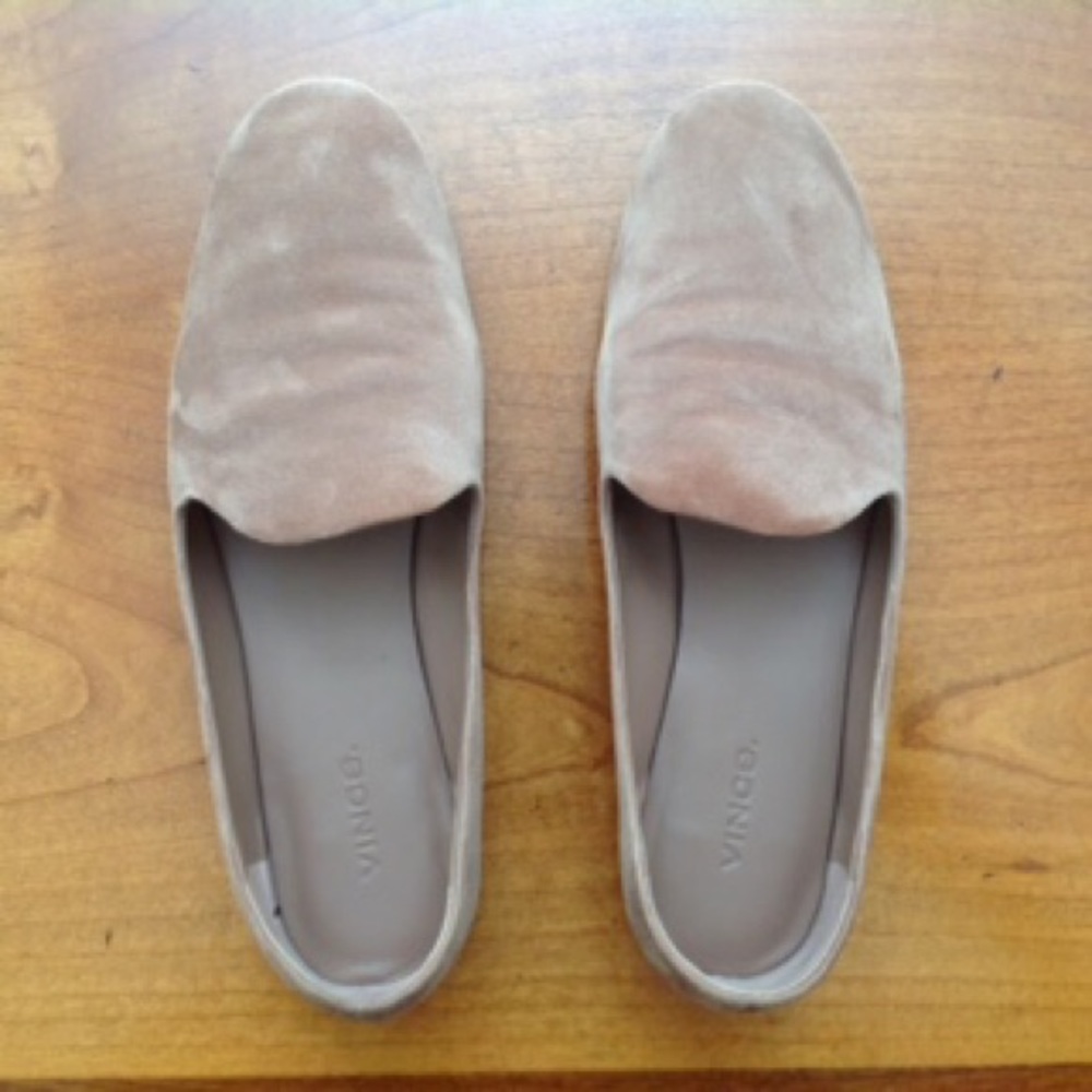 Ballet Flats Vince Women’s Suede Loafers Shoes
